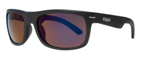 Очки солнцезащитные ZIPPO, унисекс, чёрные, оправа из поликарбоната, поляризационные линзы