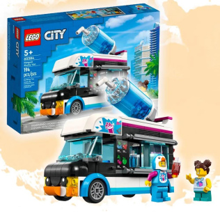 Конструктор LEGO City Фургон для шейков Пингвин