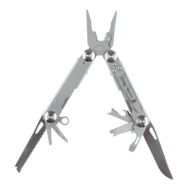 Мультитул Stinger, сталь (серебристый), 12 инструментов, нейлоновый чехол, коробка картон