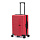 Чемодан TORBER Elton, красный, ABS-пластик, 41 х 28 х 68 см, 64 л