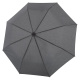 Зонт полуавтоматический 744316703 Doppler Fiber Magic Superstrong 5 x 5 x 29 см серый, точки 
