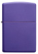 Зажигалка ZIPPO Classic с покрытием Purple Matte, латунь/сталь, фиолетовая, матовая, 36x12x56 мм