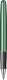 Ручка-роллер Parker Sonnet Essentials Green SB Steel CT, цвет чернил black, перо: F, в подарочной упаковке.