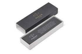 Подарочный набор из 2-х ручек Parker URBAN Matte black GT перьевая+шариковая ручки