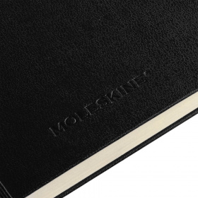 Записная книжка Moleskine Classic Large, без линовки, черная