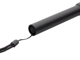 Фонарь на батарейках с регулируемым фокусом Wand, IPX7, 250 Лм (черный)