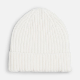 Шапка Laconi, молочно-белая