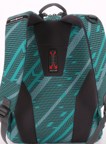 Рюкзак SWISSGEAR, голубой/серый, полиэстер 600D, 32х16х43 см, 22 л