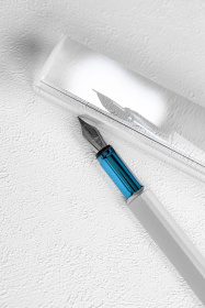 Перьевая ручка PININFARINA PF One SILVER /BLUE