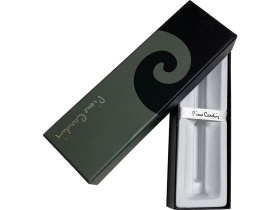 Ручка шариковая Pierre Cardin LEO 750. Цвет — серебристый. Упаковка Е-2.