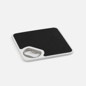 Костер с открывашкой для бутылок Bartender, ver.2, белый