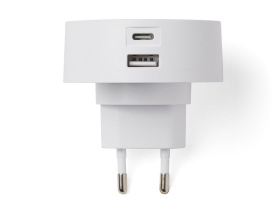 Адаптер питания USB Poweron, белый