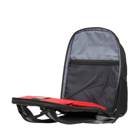 Рюкзак WENGER 16'', черный/серый, полиэстер/ПВХ, 35 x 25 x 45 см, 21 л