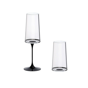 Хрустальный бокал для игристого вина на магните Trebonn SplitGlass, 2 шт, 320 мл