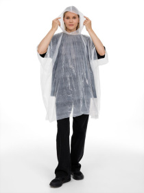 Дождевик в круглом футляре Nimbus, голубой