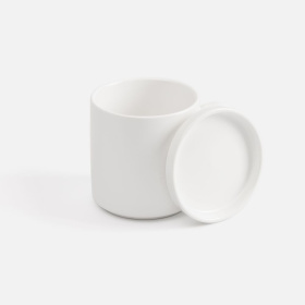 Беспроводное зарядное устройство с подогревом кружки Hot Task, белое