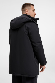 Куртка-парка унисекс Sfera, черная