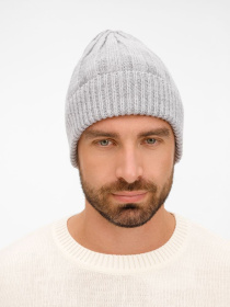 Шапка Bellish, светло-серый меланж