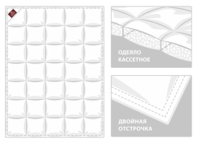 41230 Одеяло KINDER PLATINUM GRASS всесезонное 150х200