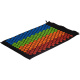Массажный акупунктурный коврик с валиком Iglu, разноцветный
