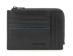 Портмоне Piquadro Blue Square Revamp, кожа натуральная, черный  [pu1243b2vr/n]