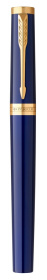 Ручка перьевая Parker "Ingenuity Blue GT" перо: F, цвет чернил: blue/black, в подарочной упаковке.