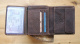 Бумажник KLONDIKE «Eric», натуральная кожа в темно-коричневом цвете, 10 х 12 см