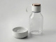 Бутылка для воды 2-в-1 Dog Bowl Bottle со съемной миской для питомцев, 1500 мл, белый