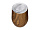 Вакуумная термокружка Britewood S1, непротекаемая крышка, крафтовый тубус (дерево)