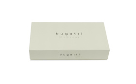 Портмоне BUGATTI Bomba, с защитой данных RFID, чёрное, кожа козы/полиэстер, 12,5х2х9 см