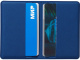 Футляр-книжка на 4-е карты с RFID Favor, синий