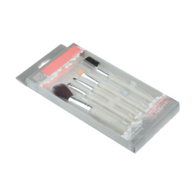 Набор Dewal Beauty косметических кистей /бамбук/ (5шт/уп) 98мм х 175ммм