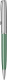 Шариковая ручка Parker Sonnet Essentials Green SB Steel CT, цвет чернил black, перо: M, в подарочной упаковке.