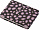 Зеркало Dewal Beauty серия "Дикая природа" карманное прямоугольное,пурпурный гепард,размер 5,5х1x7см