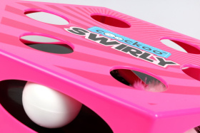 EBI Coockoo Игрушка для кошек интерактивная "SWIRLY", розовая, 20.4x6.8x23см (Нидерланды)