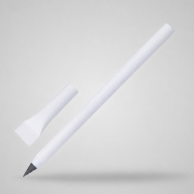 Вечный карандаш из переработанной бумаги Recycled pencil, белый (Р)