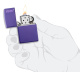 Зажигалка ZIPPO Classic с покрытием Purple Matte, латунь/сталь, фиолетовая, матовая, 36x12x56 мм