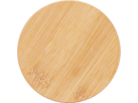 Стеклянный чайник с бамбуковой крышкой Sencha M (прозрачный)