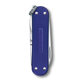 Нож-брелок VICTORINOX Classic SD Alox Colors "Night Dive", 58 мм, 5 функций, фиолетовый