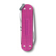 Нож-брелок VICTORINOX Classic SD Alox Colors "Flamingo Party", 58 мм, 5 функций, лиловый