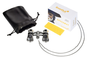 Театральный бинокль Levenhuk Broadway 325B, черный