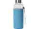 Бутылка для воды Pure c чехлом, 420 мл, голубой