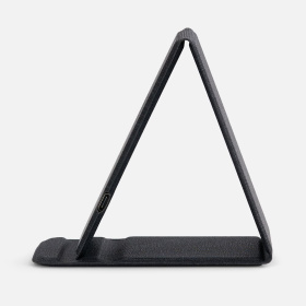 Подставка для смартфона с беспроводной зарядкой Kickstand, серая