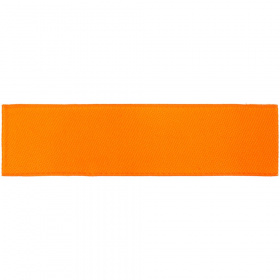 Лейбл тканевый Epsilon, S, оранжевый неон