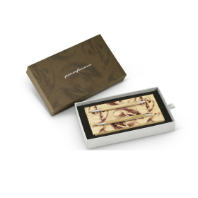 Набор из двух ручек Pininfarina Cambiano BOX CEDARWOOD