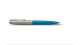 Шариковая ручка Parker 51 Premium Turquoise GT стержень: M, цвет чернил: black, в подарочной упаковке.