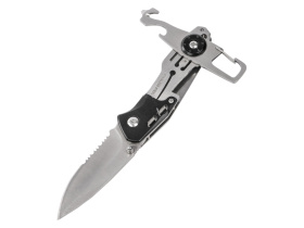 Складной нож Cutter с карабином, черный