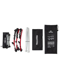 Раскладушка туристическая XJC04, черная