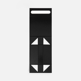 Коробка складная Holdfold, L, черная