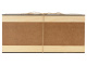 Подарочная коробка Почтовый ящик (коричневый, натуральный)